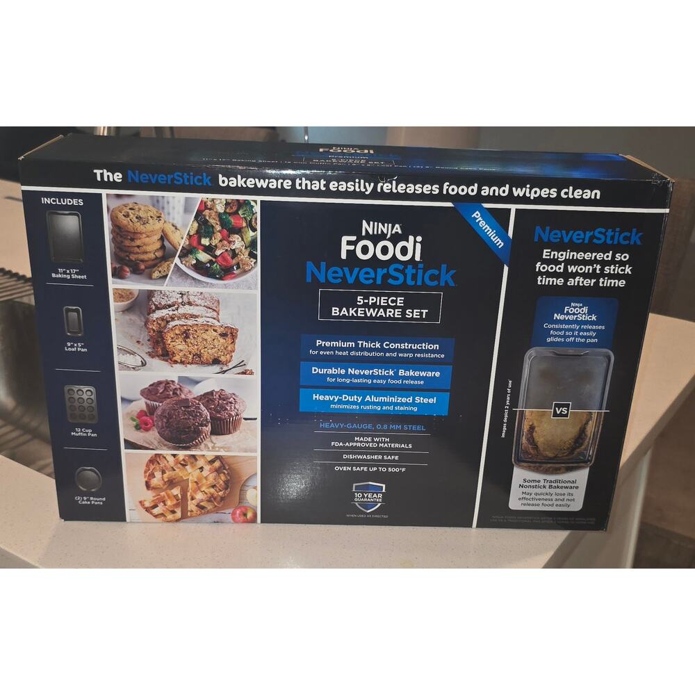 New Ninja Foodi Neverstick 5 piece bakeware set